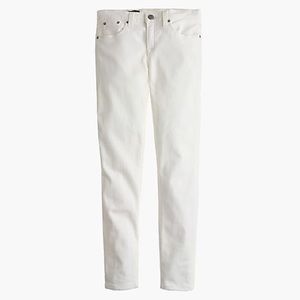 J. Crew Toothpick Jean in White